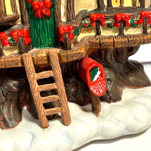 Hollybeary USA Plumbeary Home Christmas Village Decoration 1995 WORKS - Picture 9 of 12